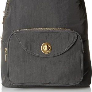 NWT Baggallini Brussels Laptop Backpack charcoal